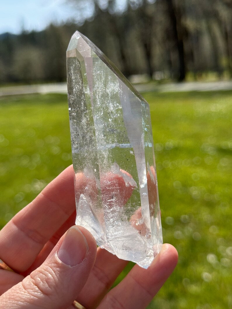 Prismatic Lemurian Quartz, 203g, Arkansas, USA