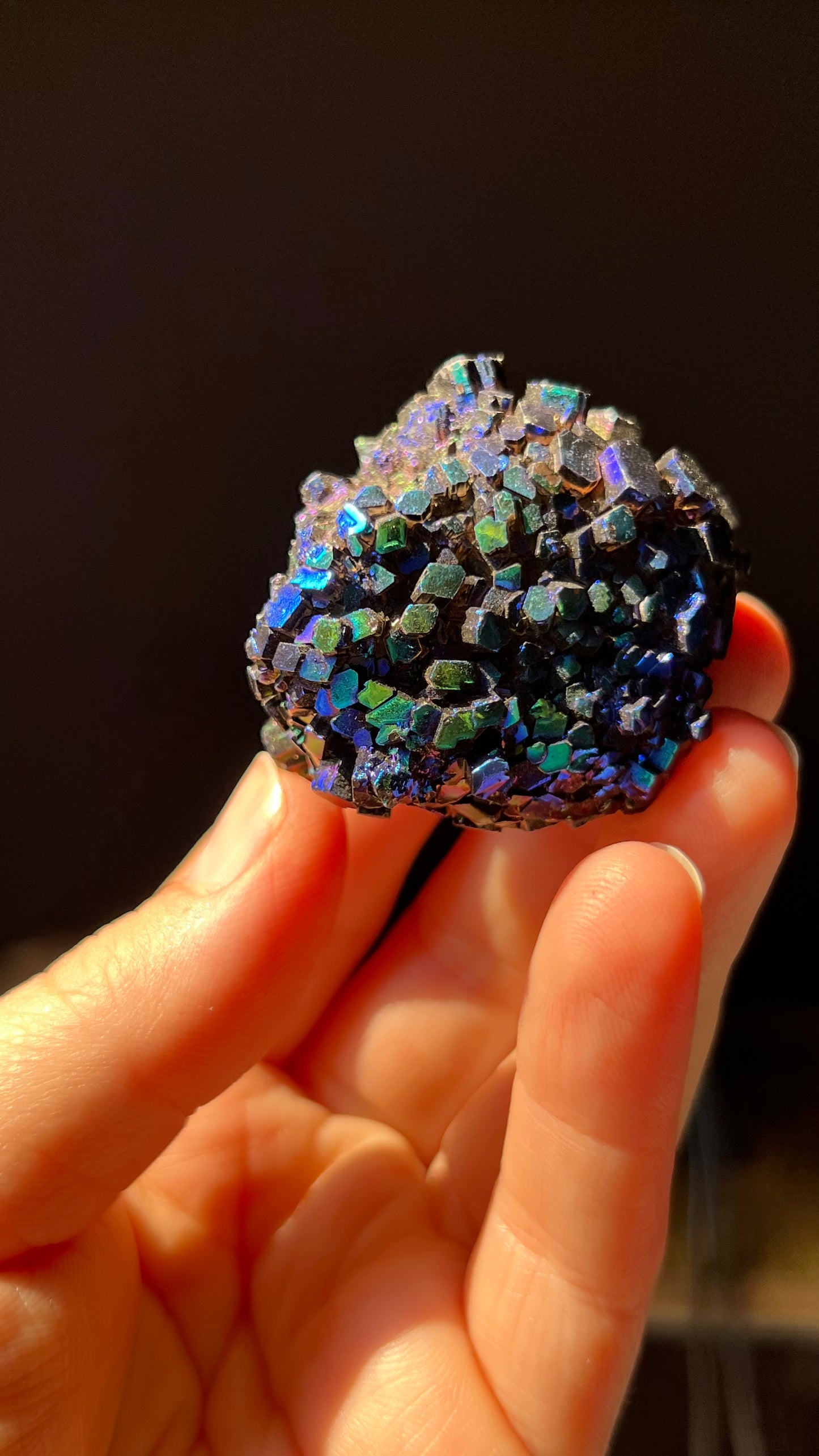 Aragonite Aura Star Cluster