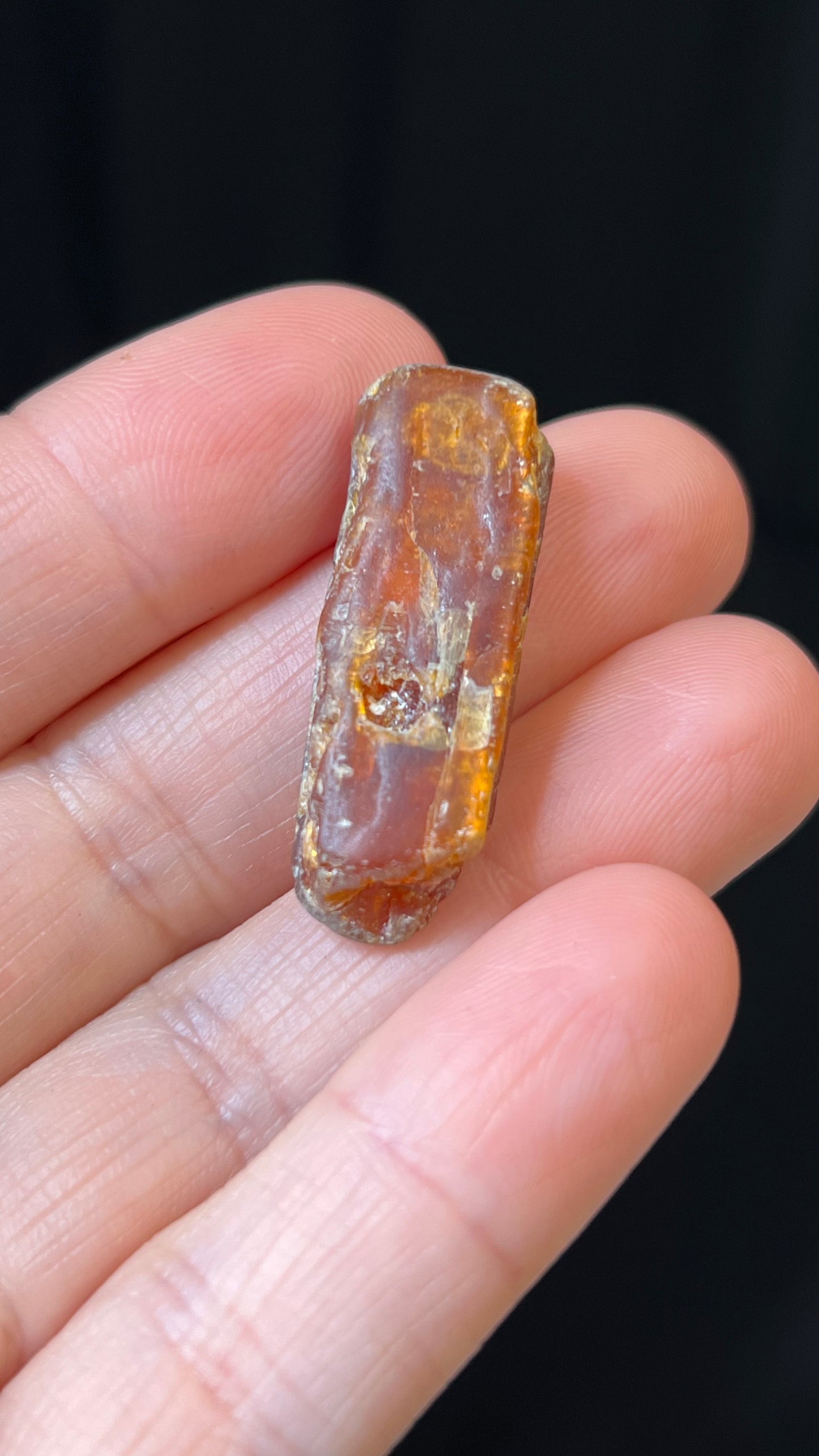 Orange Kyanite Gem, Tanzania