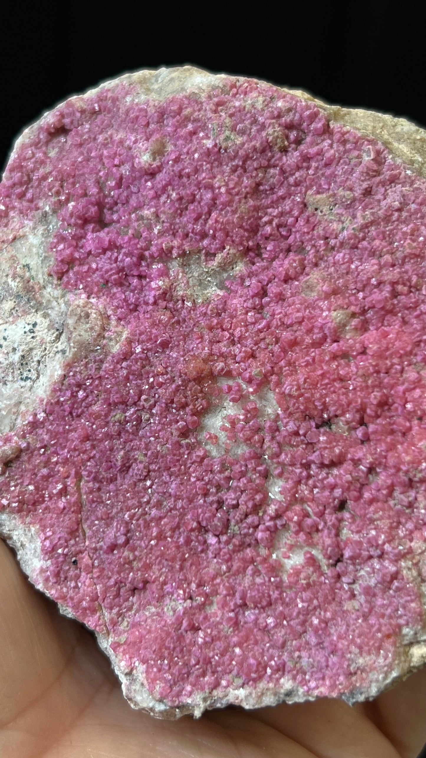 Pink Cobalt Calcite Geode
