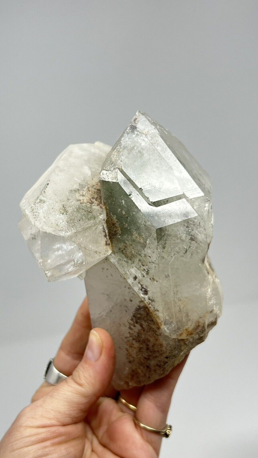 Large Lodolite Quartz Point, Brazil