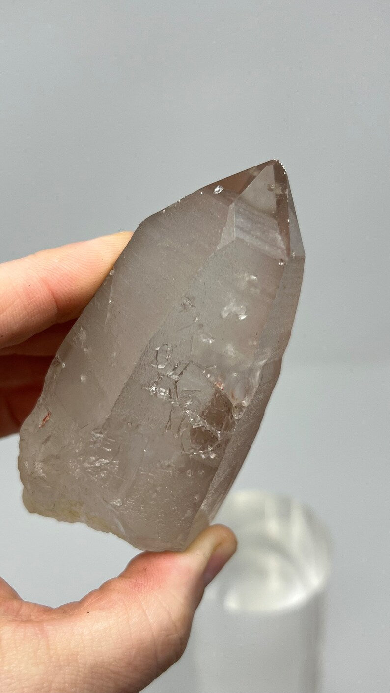 737 Pink Lemurian Quartz, Brazil