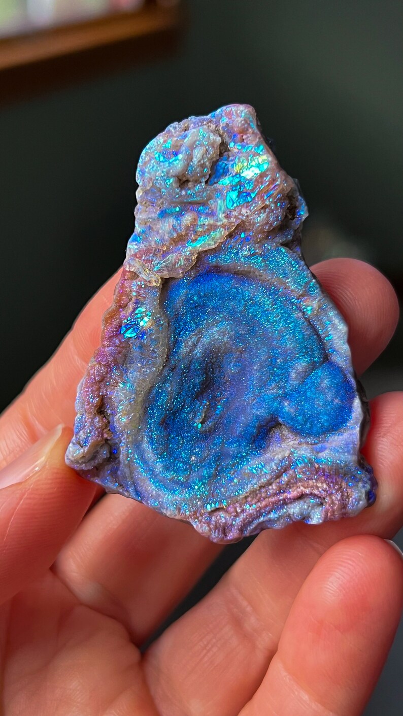 Angel Aura Galaxy Chalcedony