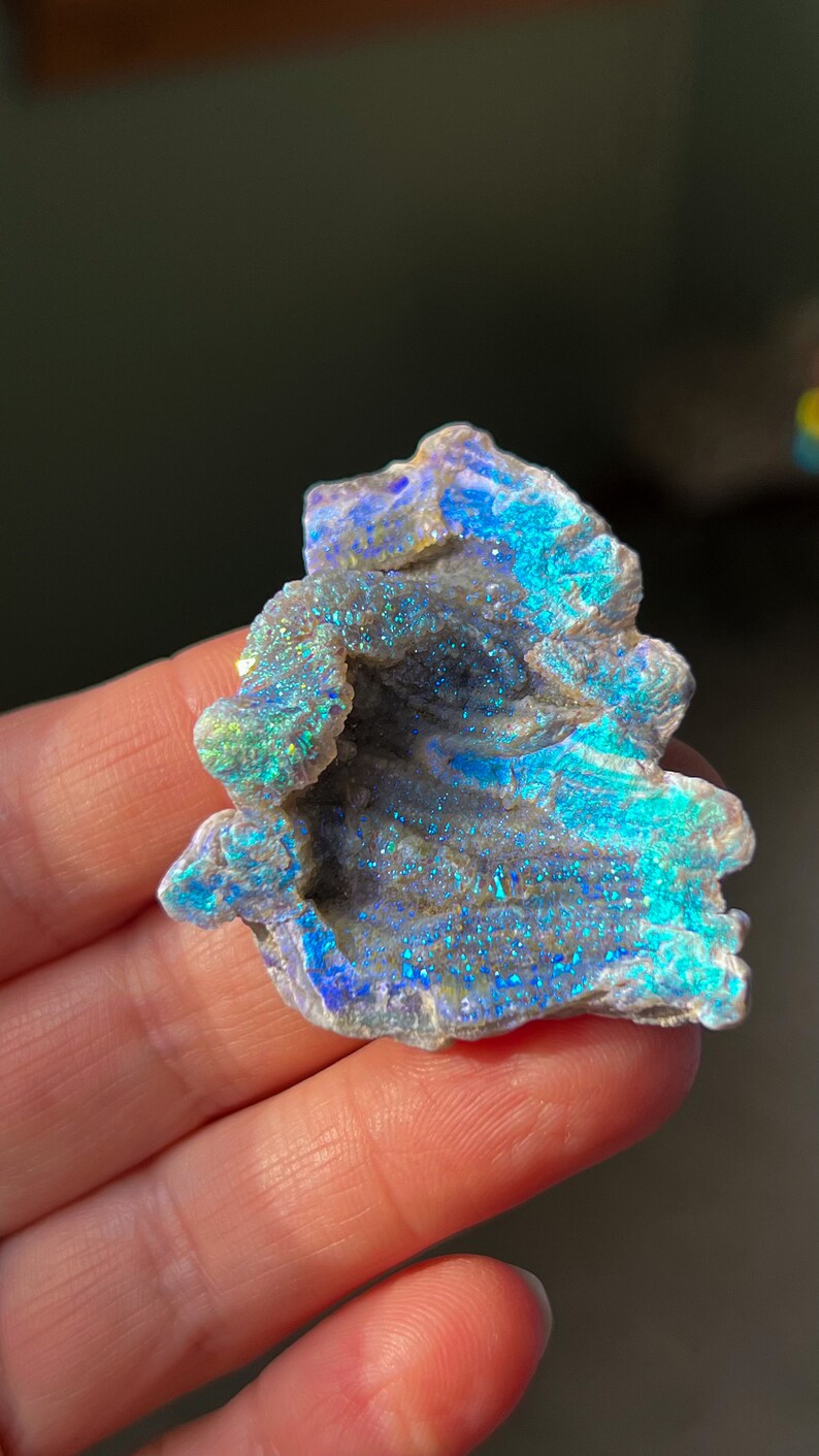 Angel Aura Galaxy Chalcedony