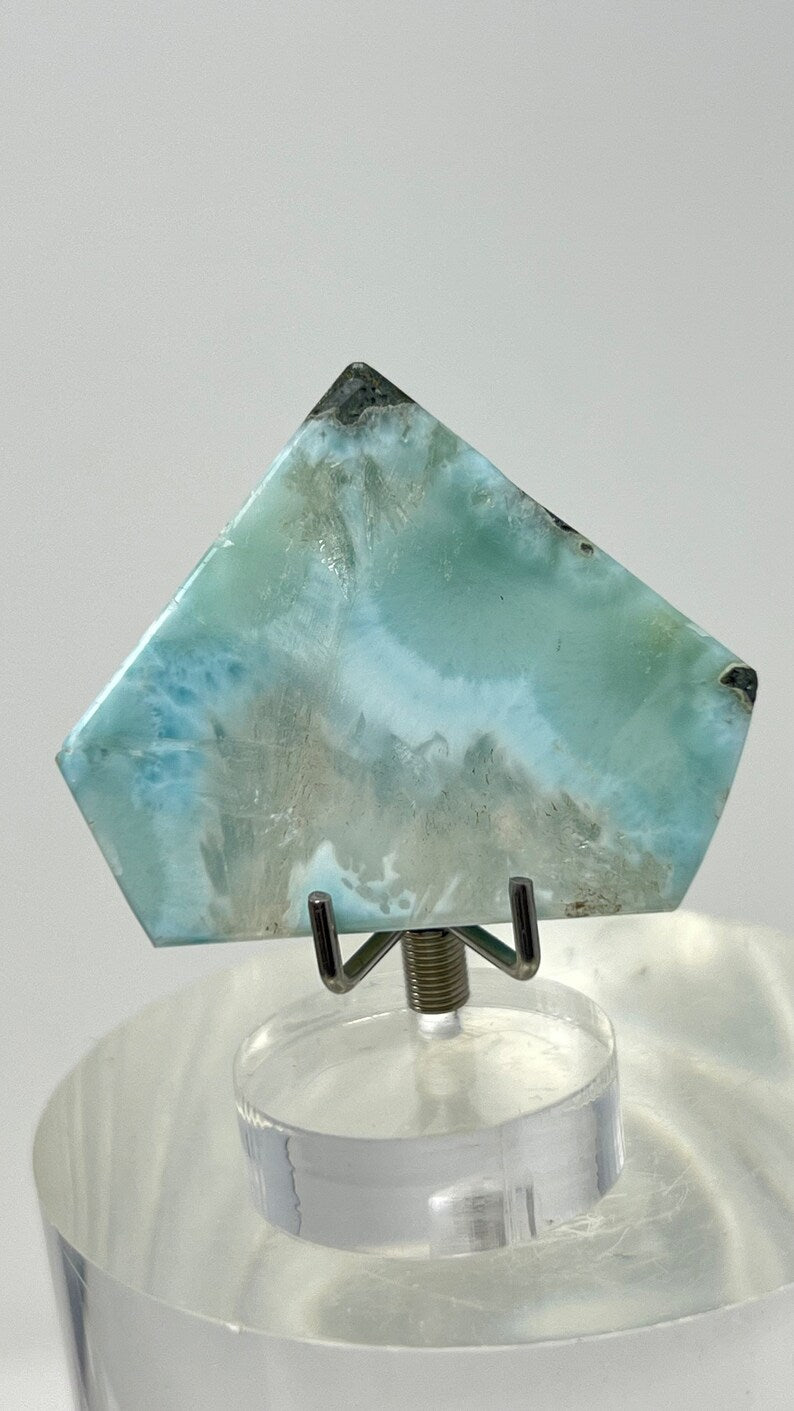 Larimar Freeform Polish, 21g Dominican Republic