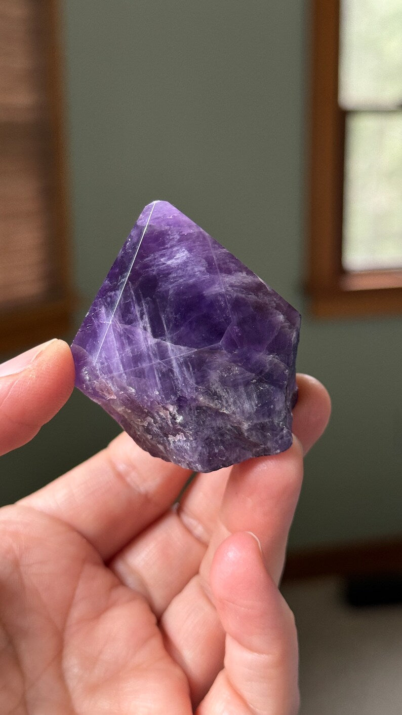 Amethyst Generator, 86g Brazil, Violet Flame