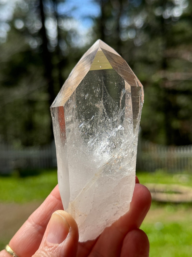 Optic clear Lemurian Quartz hotsell Crystal