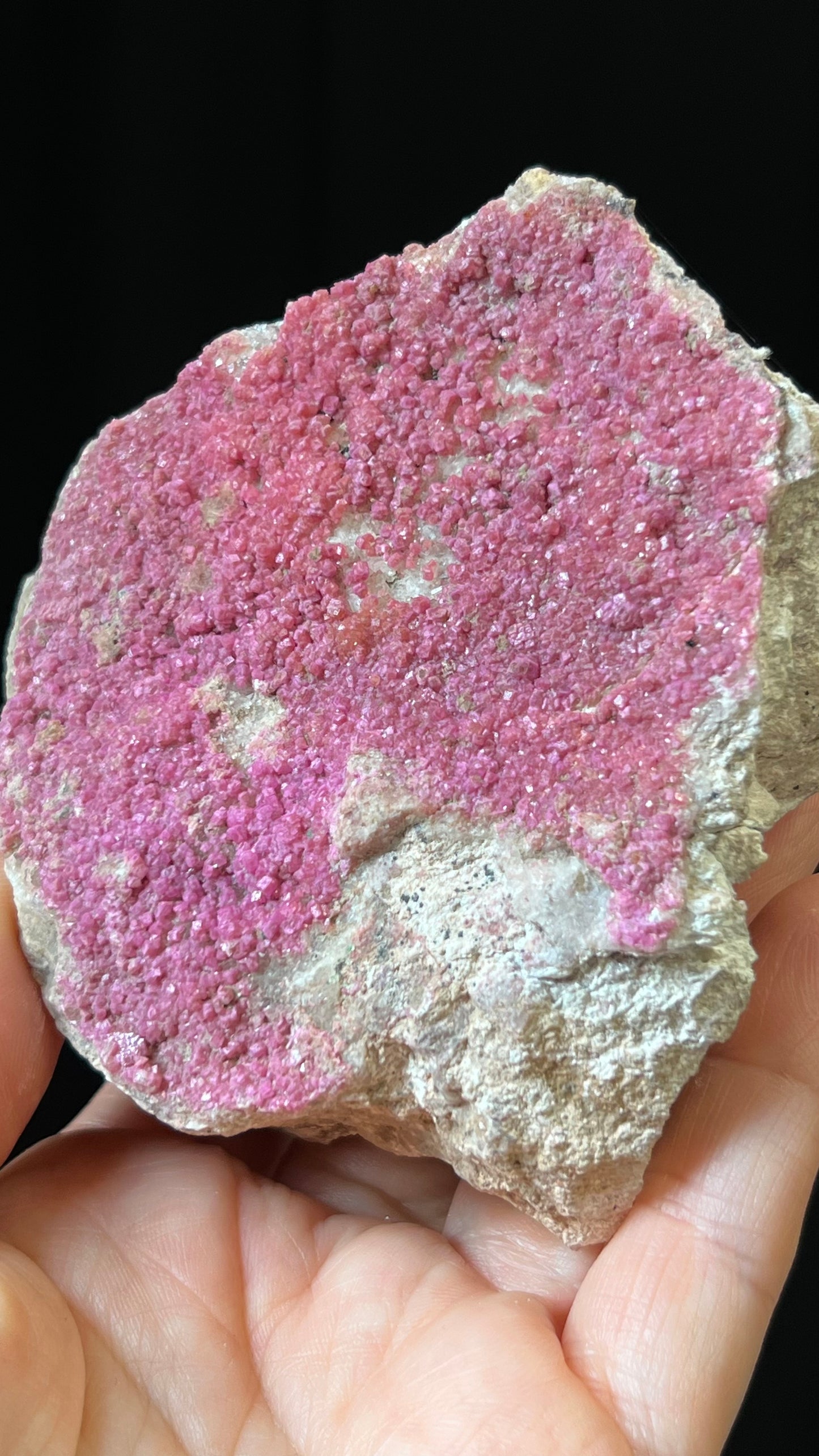 Pink Cobalt Calcite Geode