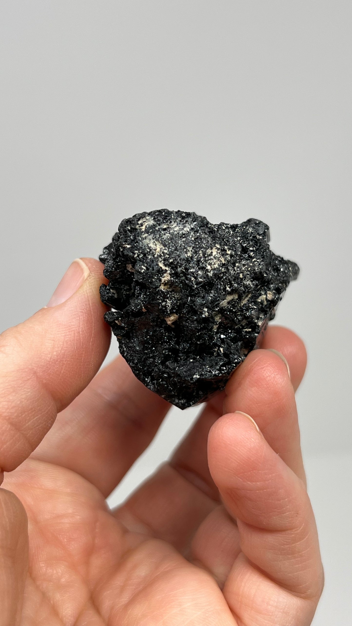 Black Tourmaline Crystal, Schorl, Namibia