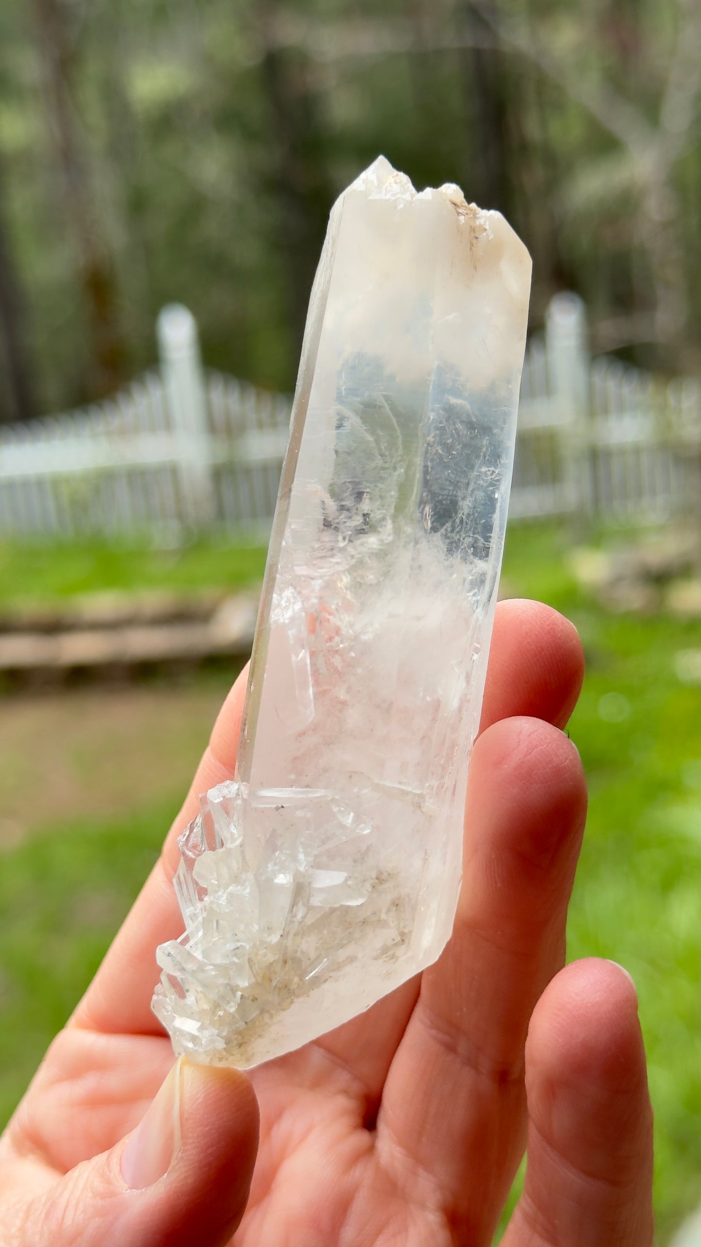 Blue Smoke Colombian Quartz, 113g