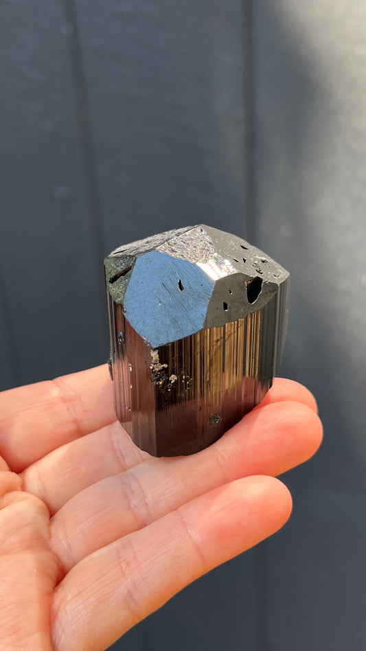 Black Tourmaline Crystal, Schorl, Namibia