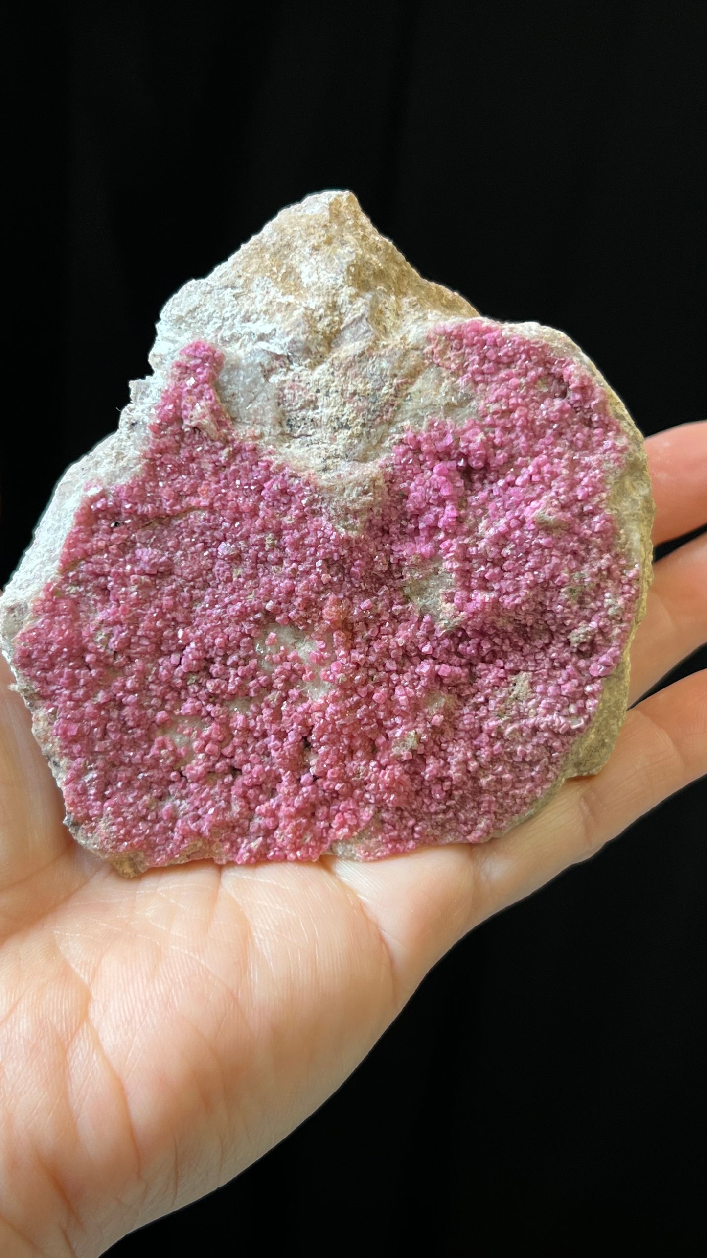 Pink Cobalt Calcite Geode