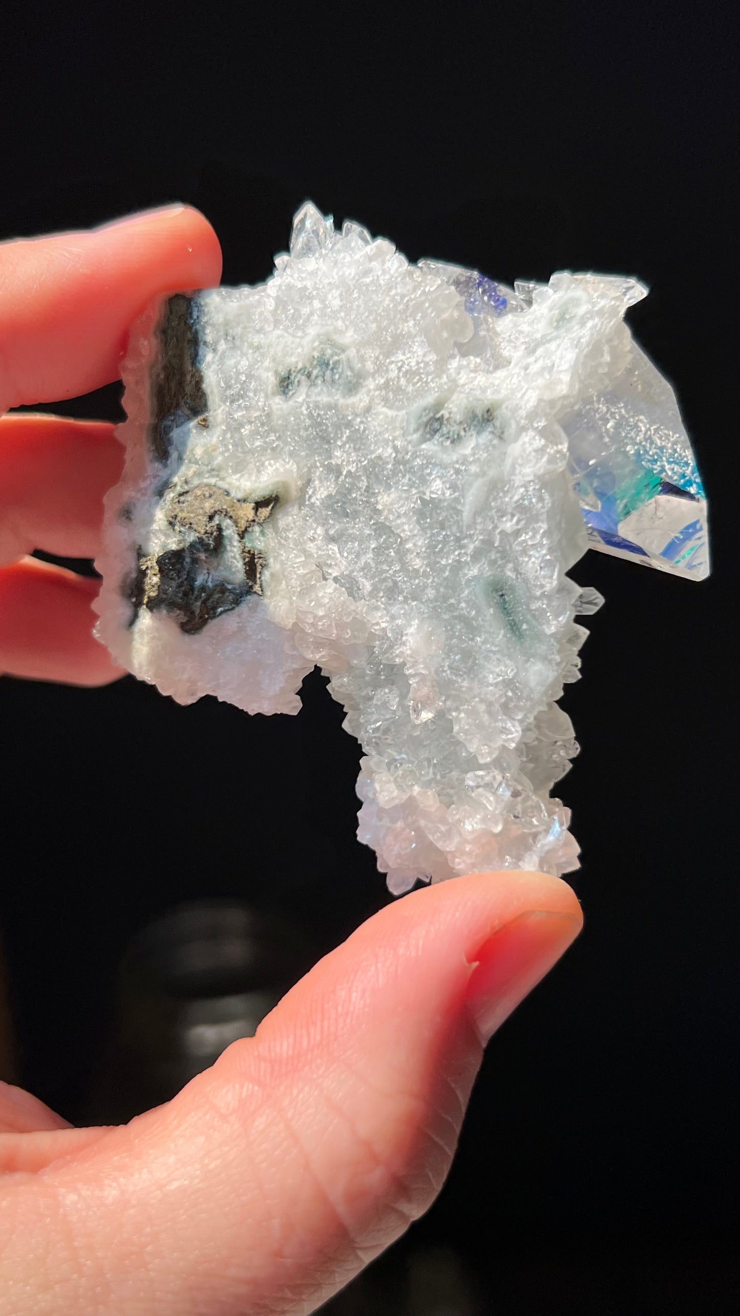 Angel Aura Apophyllite Stalactite