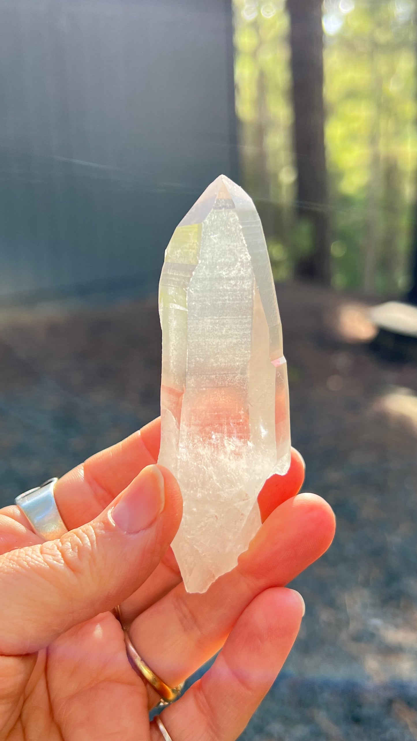 Clear Lemurian Recordkeeper Quartz, Brazil