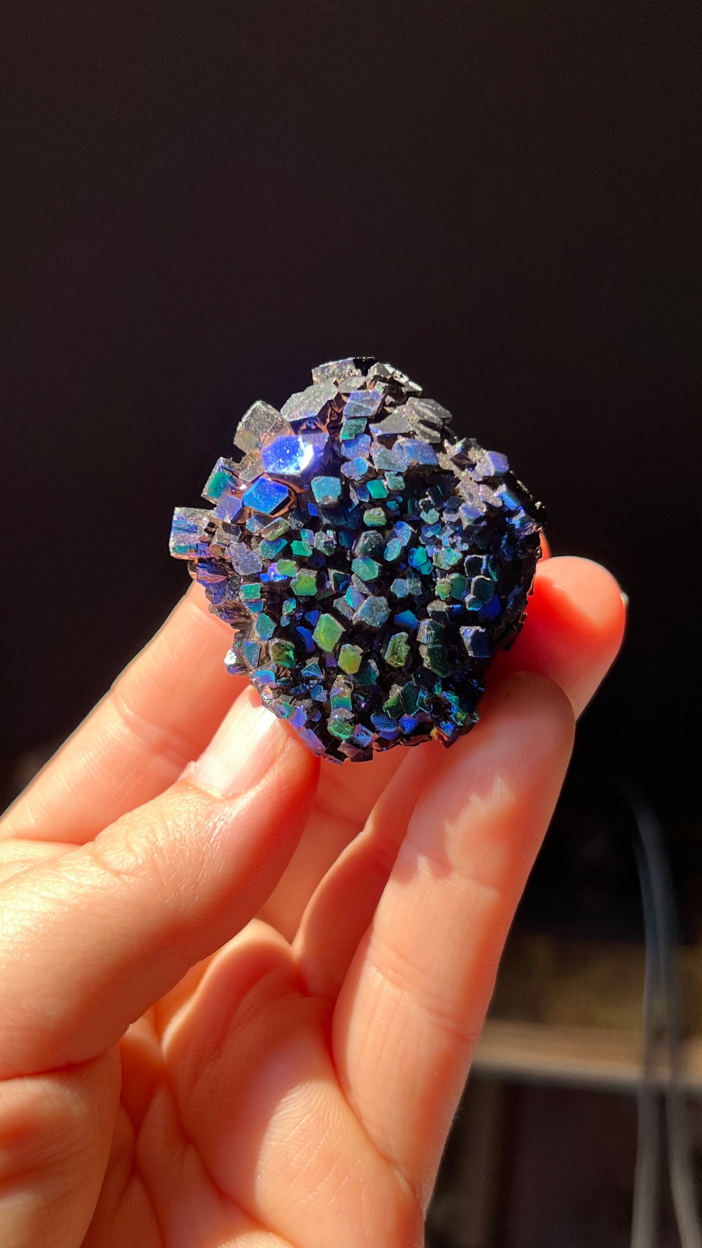 Aragonite Aura Star Cluster