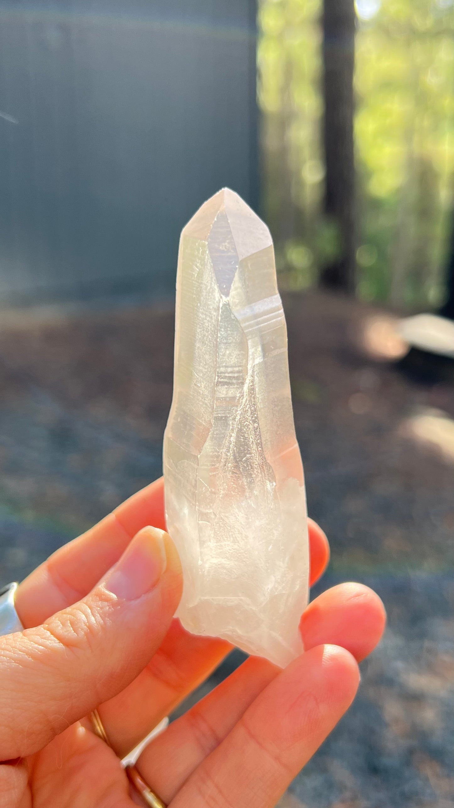 Clear Lemurian Recordkeeper Quartz, Brazil