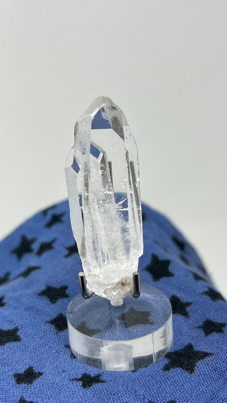 Prismatic Small Lemurian Twin Quartz, Arkansas, USA