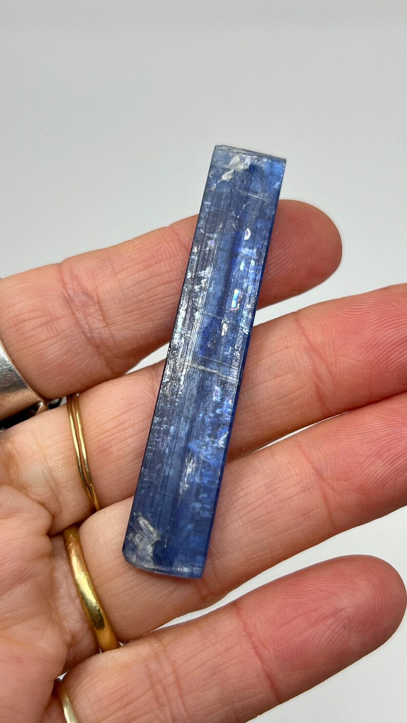 Blue Gemmy Kyanite, Natural Blade, Brazil