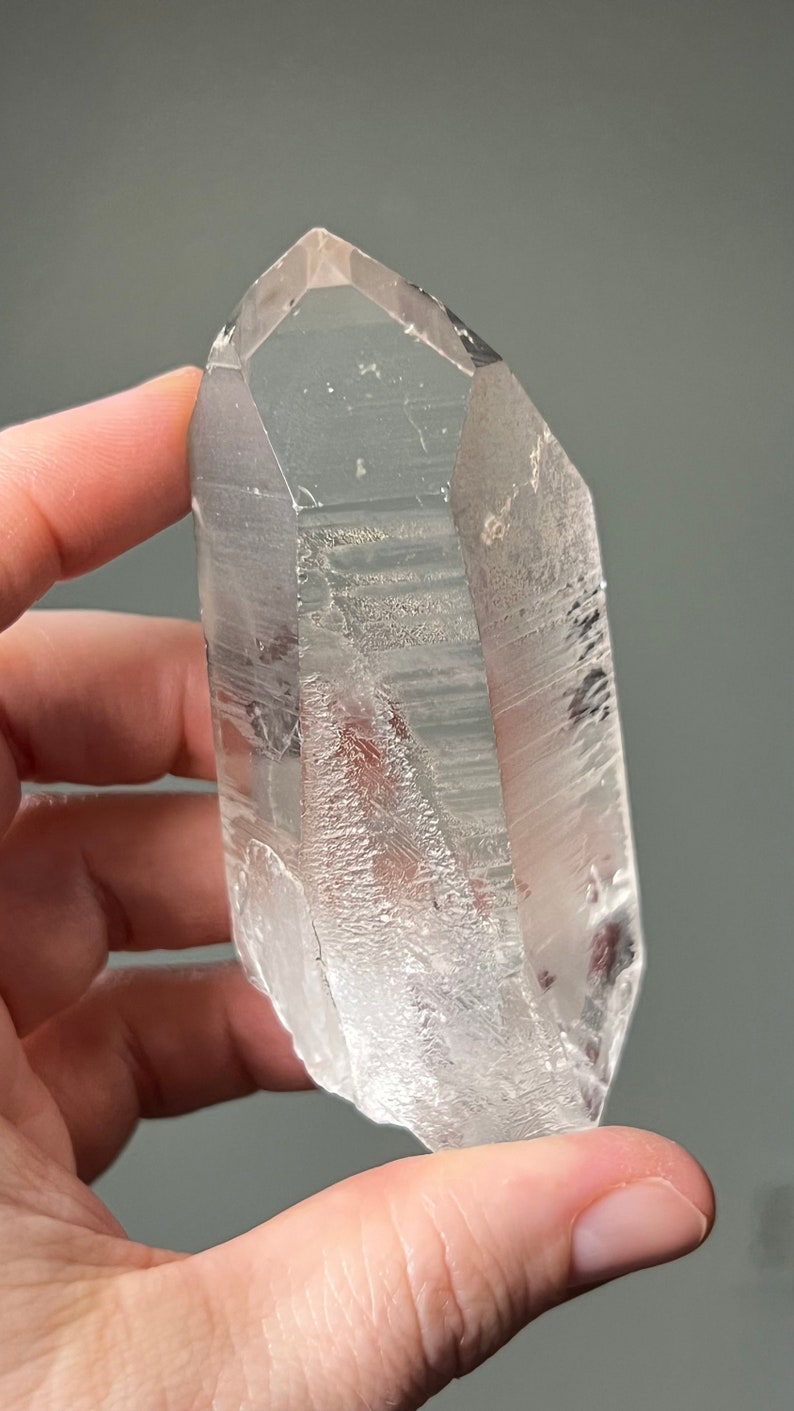 Clear Lemurian Recordkeeper Quartz, Brazil
