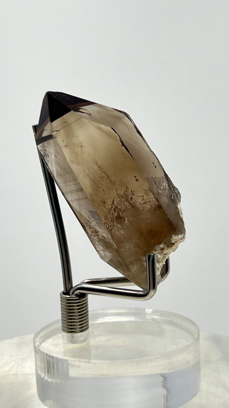 Prismatic Smoky Quartz Point, 7g Malawi
