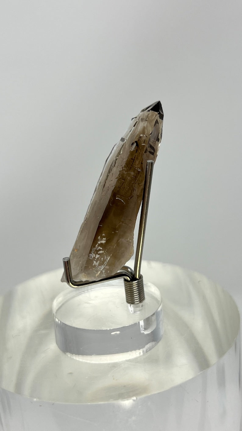 Prismatic Smoky Quartz Point, 8g Malawi