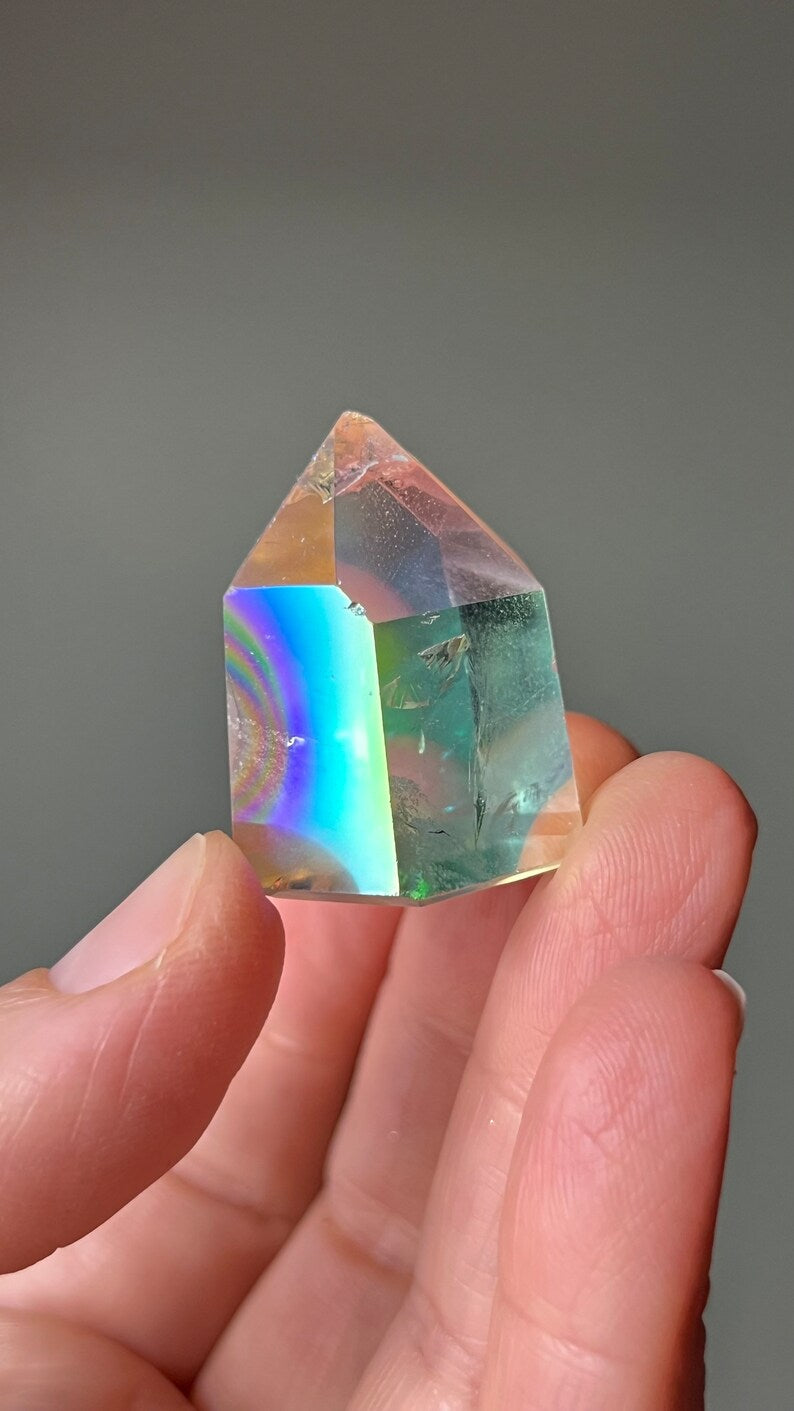 Future Time-Link Angel Aura Quartz Generator