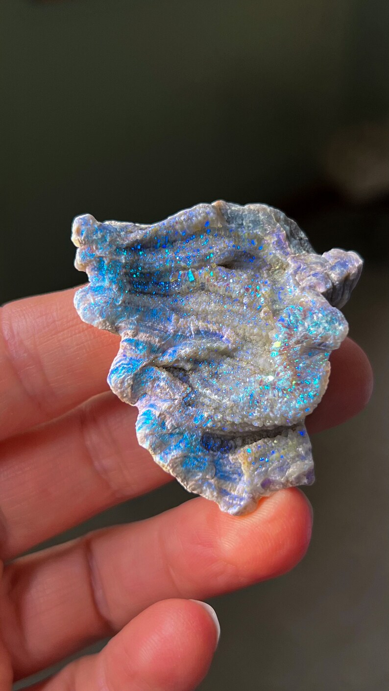 Angel Aura Galaxy Chalcedony