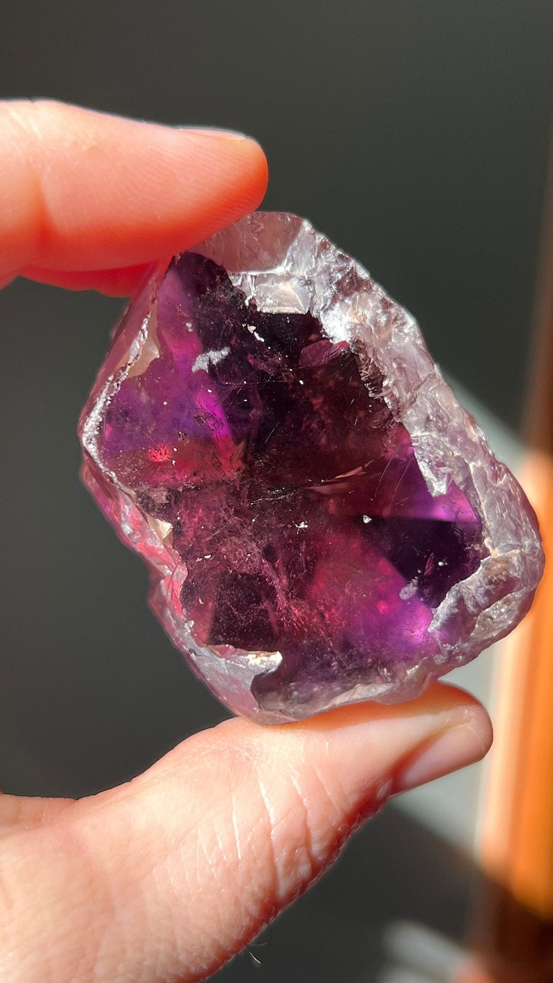 Ametrine Crystal Generator, 161g Bolivia