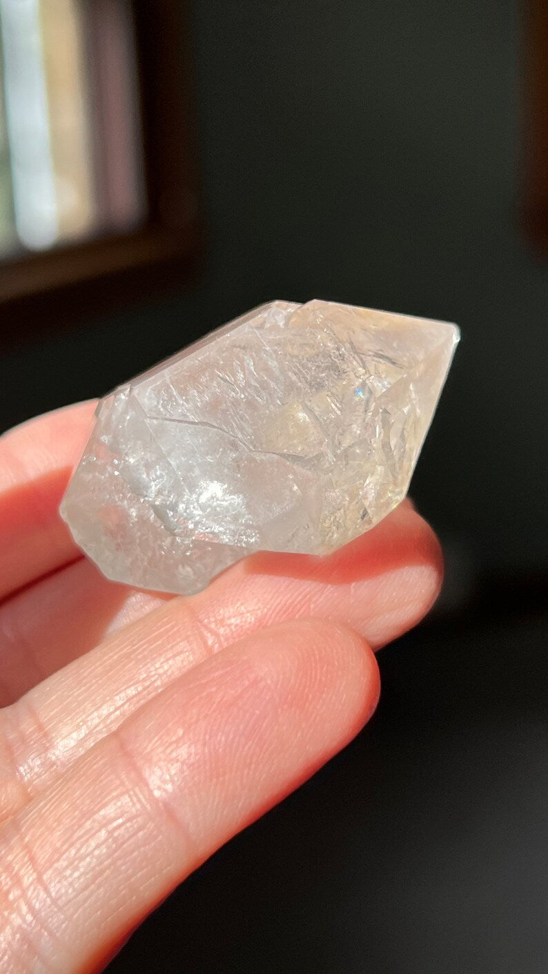 Smoky Elestial Quartz Crystal, 29g Brazil