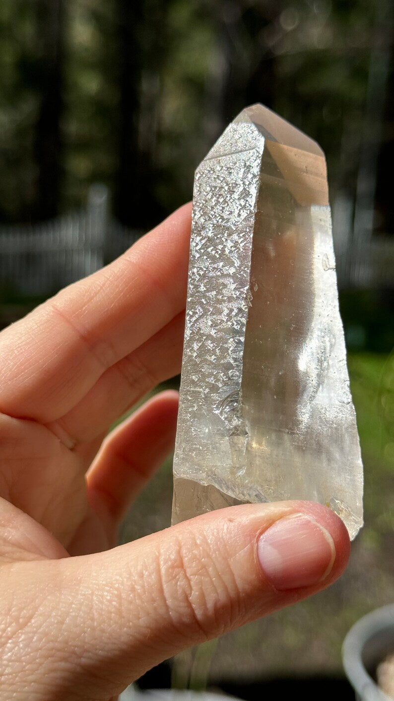 Golden Healer Lemurian Quartz 136g, Brazil