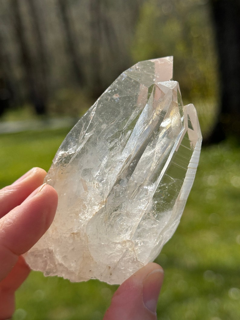 Triple Lemurian Quartz, 192g Arkansas, USA