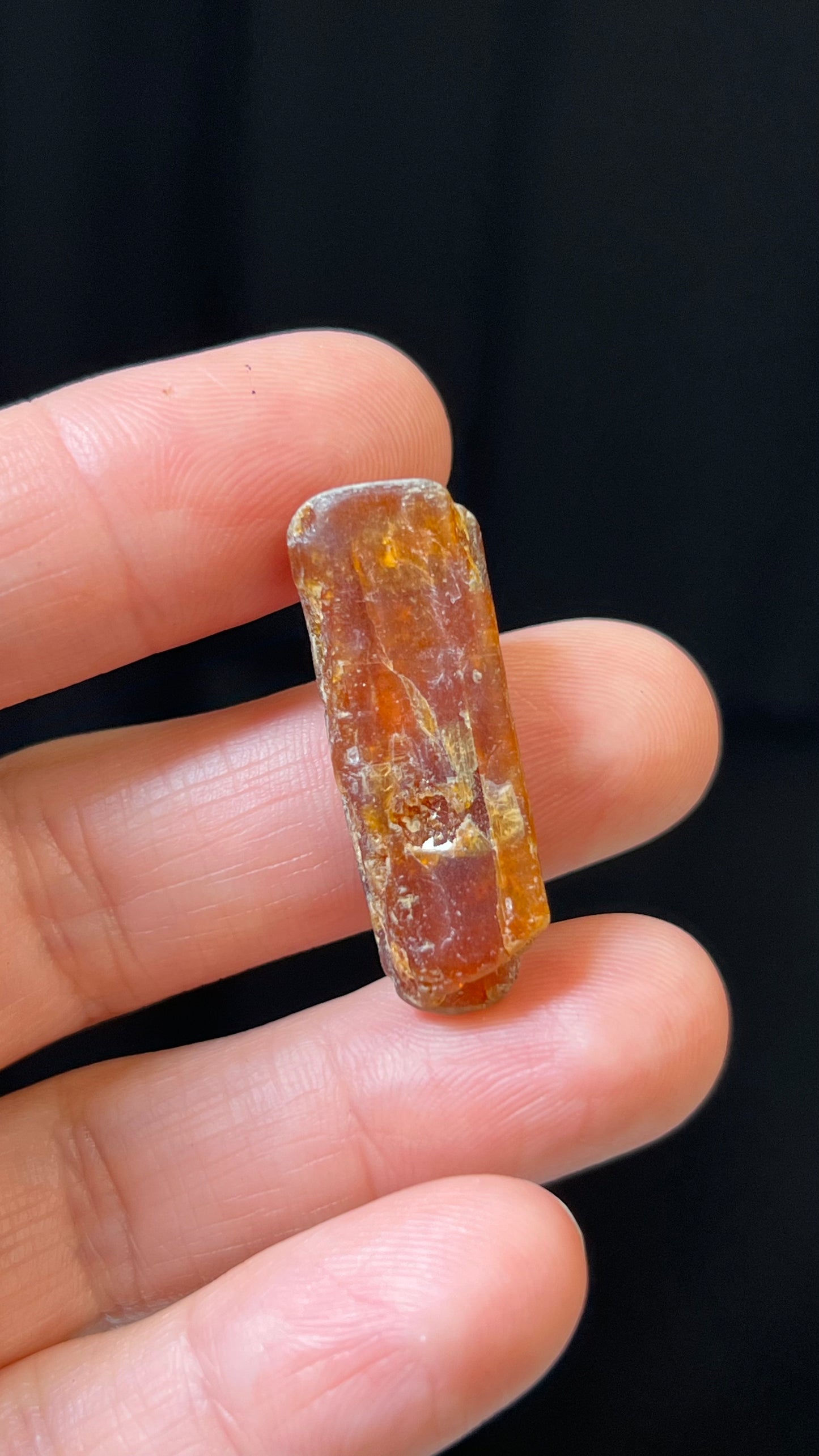 Orange Kyanite Gem, Tanzania