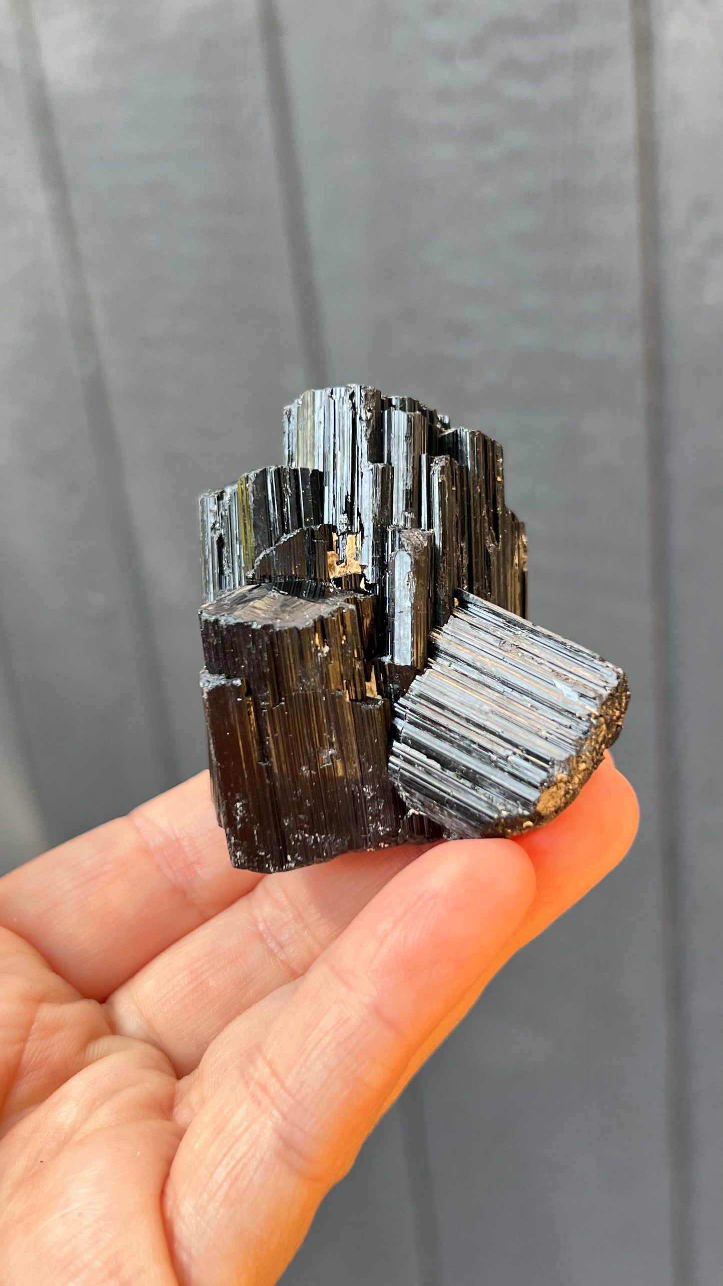 Black Tourmaline Crystal, Schorl, Namibia