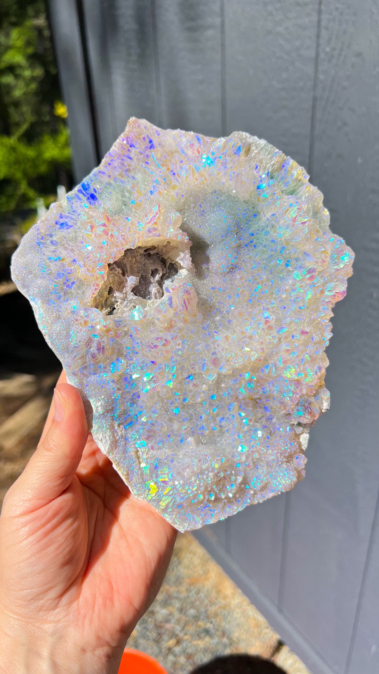 Angel Aura Amethyst Flower