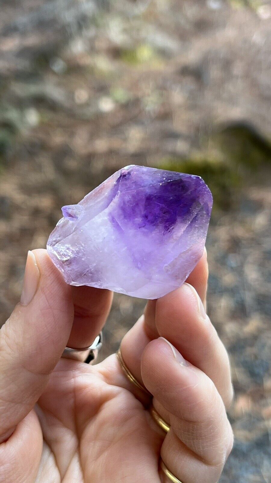 Amethyst Crystal, Double Terminated, Morocco 31g