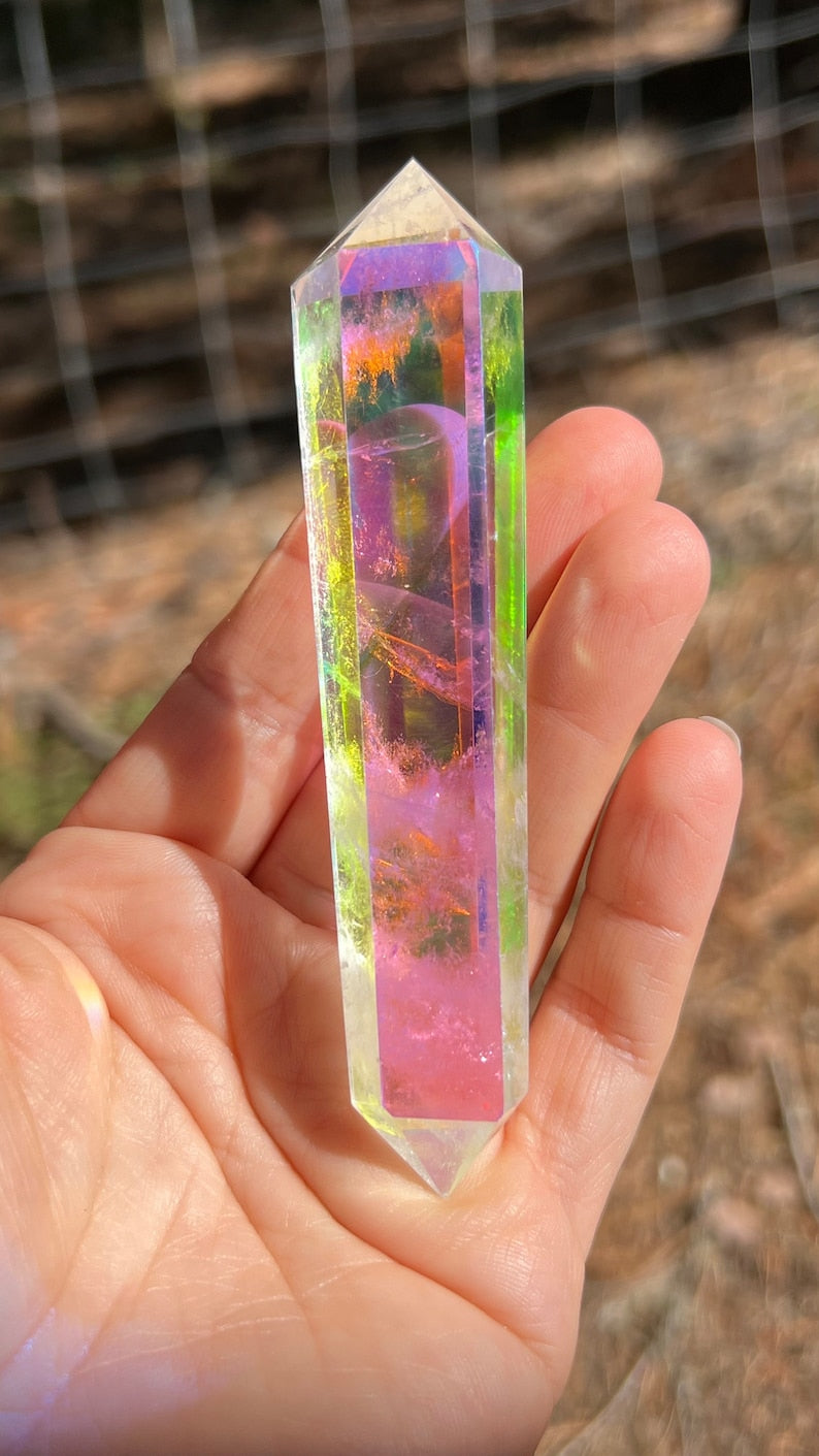 Angel Aura Quartz DT Wand