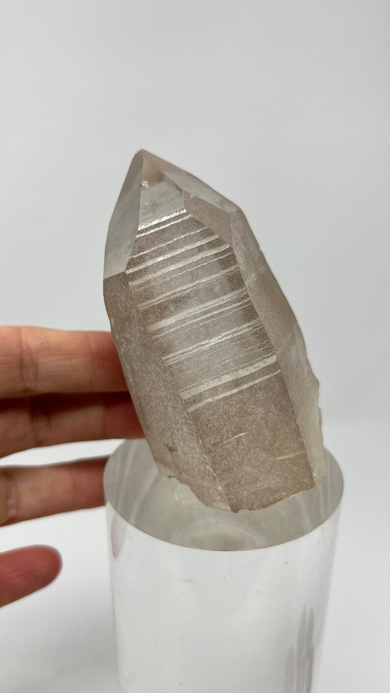 737 Pink Lemurian Quartz, Brazil