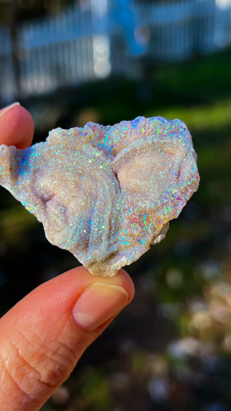 Angel Aura Galaxy Chalcedony