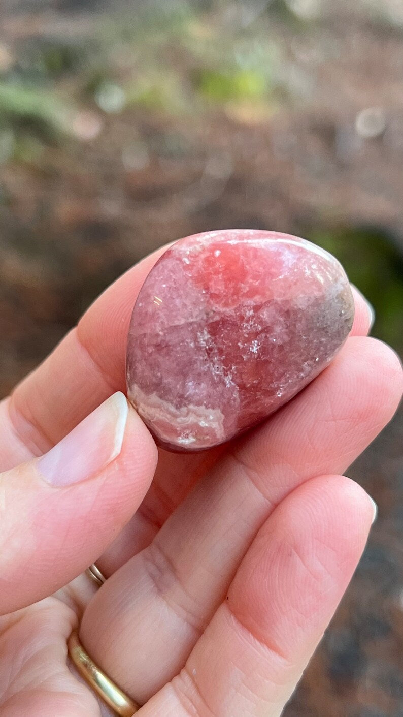 Rhodochrosite Tumbled Stone