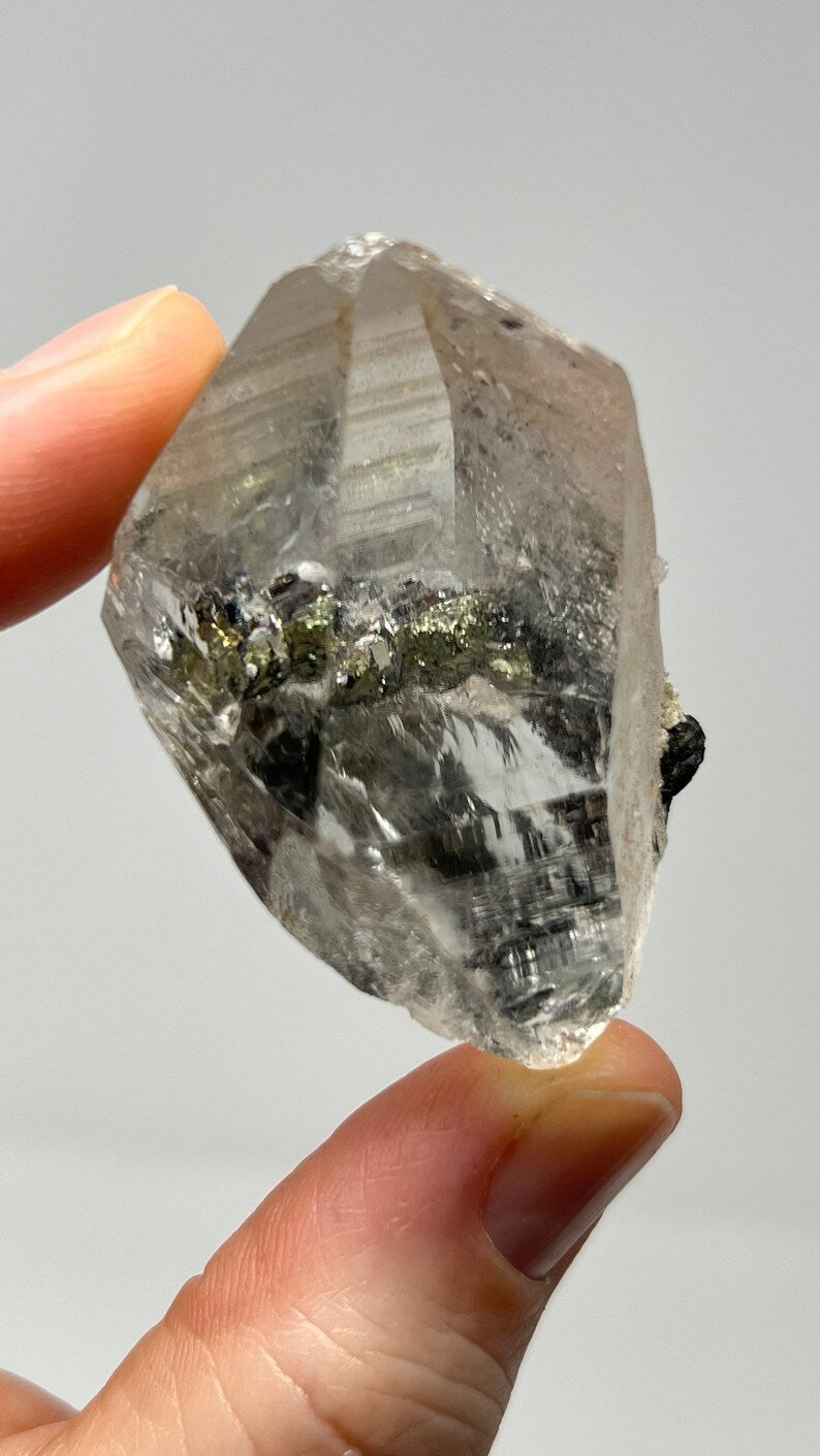 Quartz with Pyrite, Yaogangxian Mine