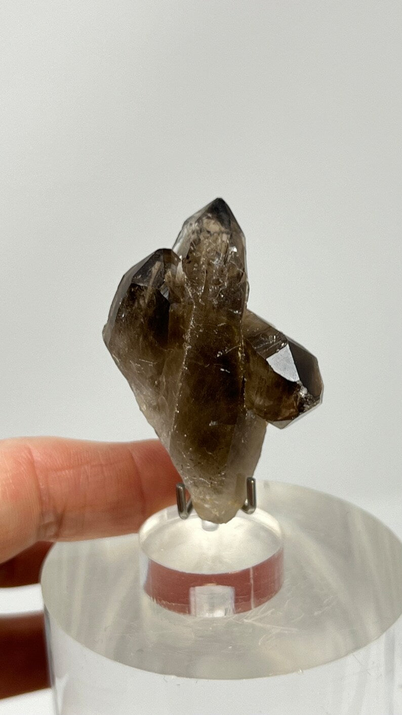 Prismatic Smoky Quartz Cluster, 28g Malawi