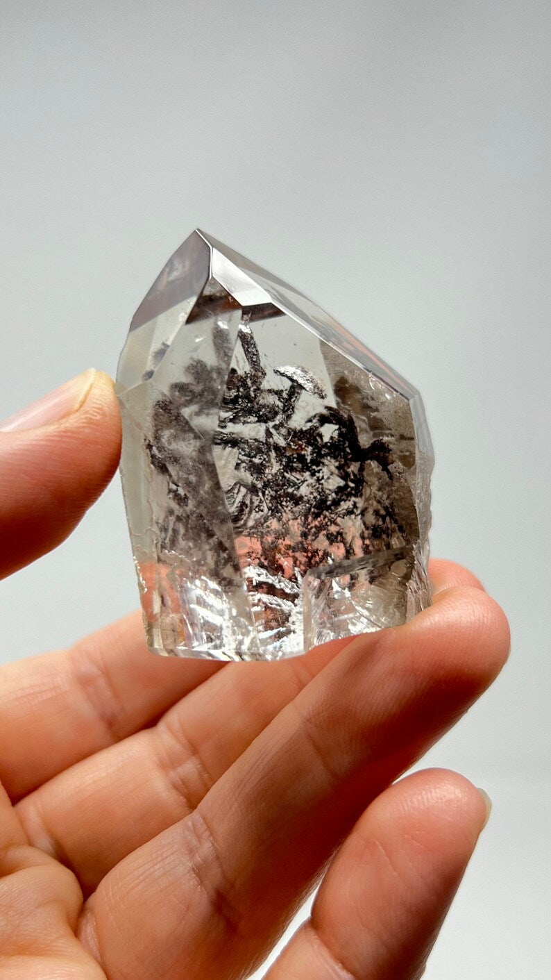 Cerussite Lemurian Generator, Lawrence Stoller 80g Brazil