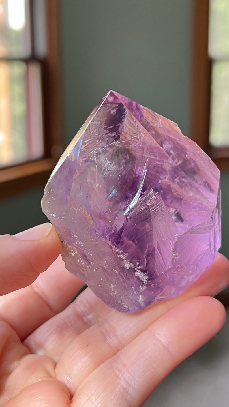 Ametrine Crystal Generator, 166g Bolivia