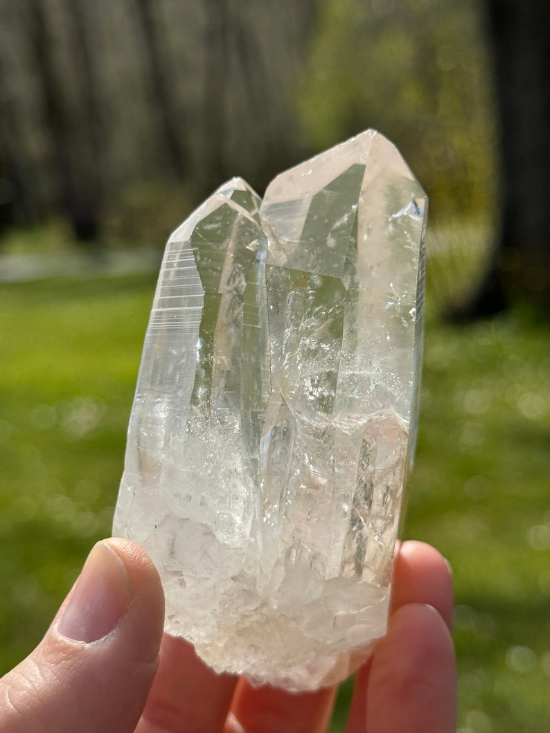 Triple Lemurian Quartz, 192g Arkansas, USA