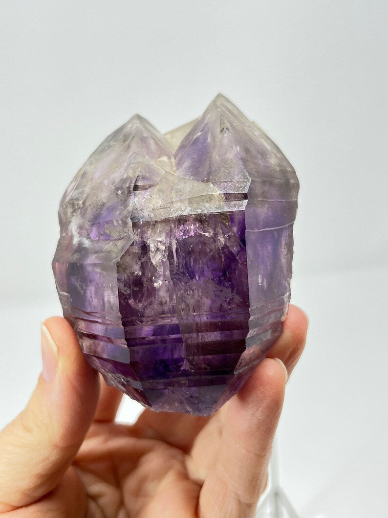 Twin Amethyst Crystal, Hallelujah Junction, Nevada, USA