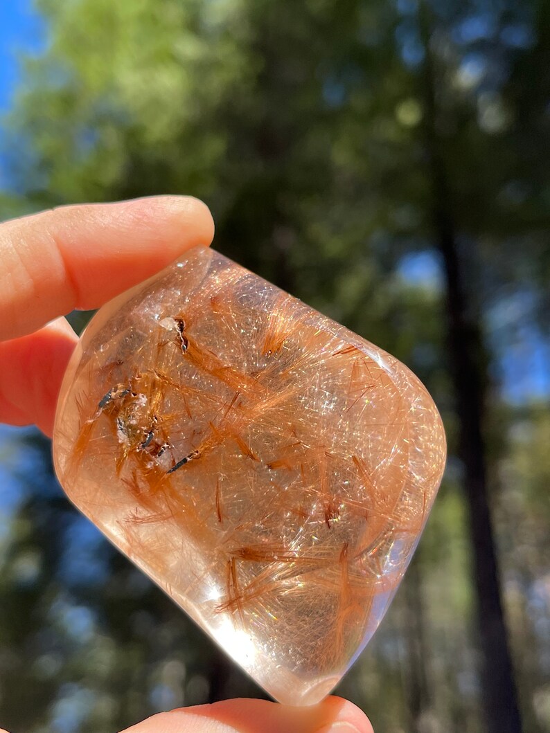 Prismatic Gold Rutile in Quartz, Lawrence Stoller, Brazil