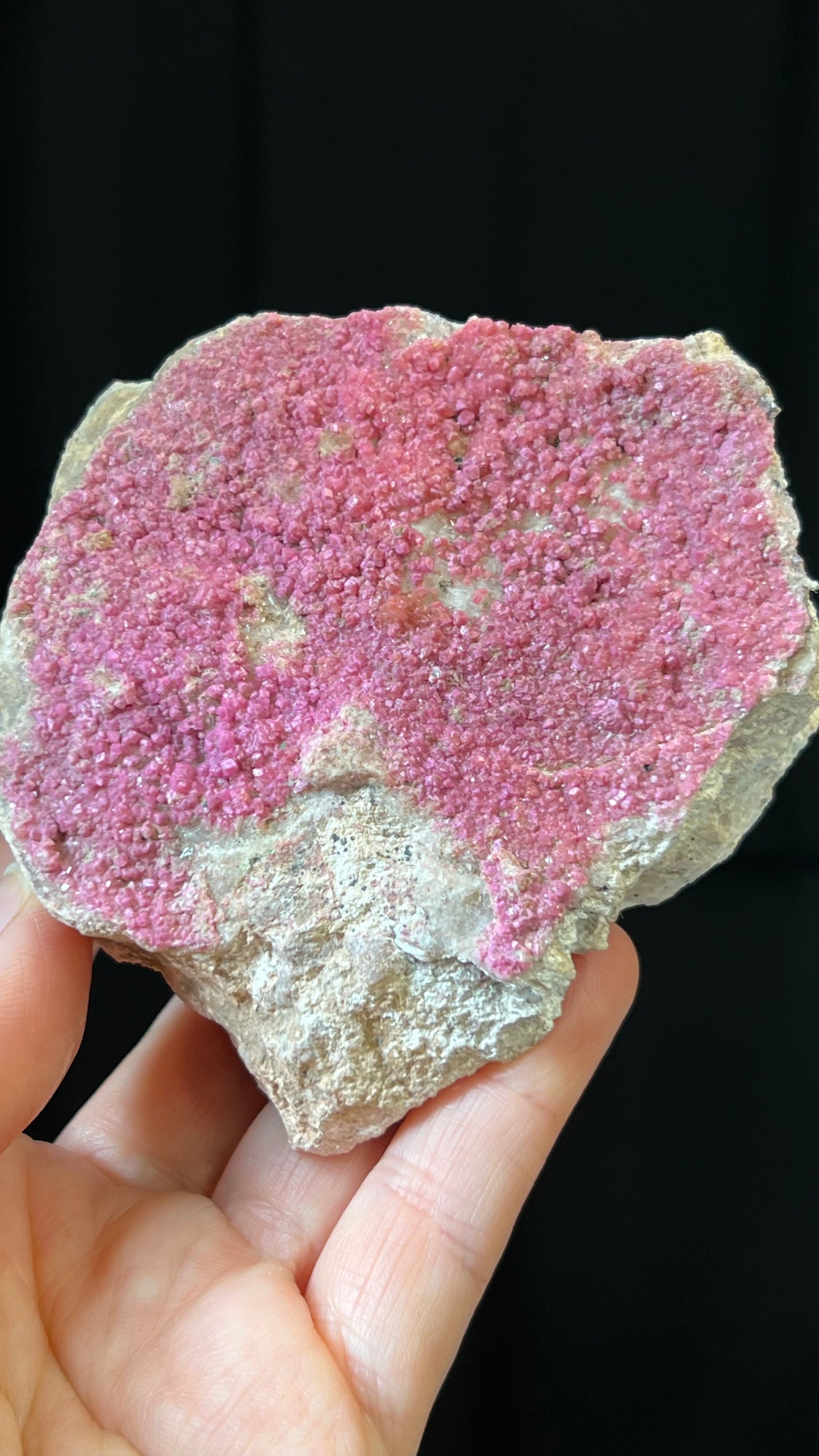 Pink Cobalt Calcite Geode