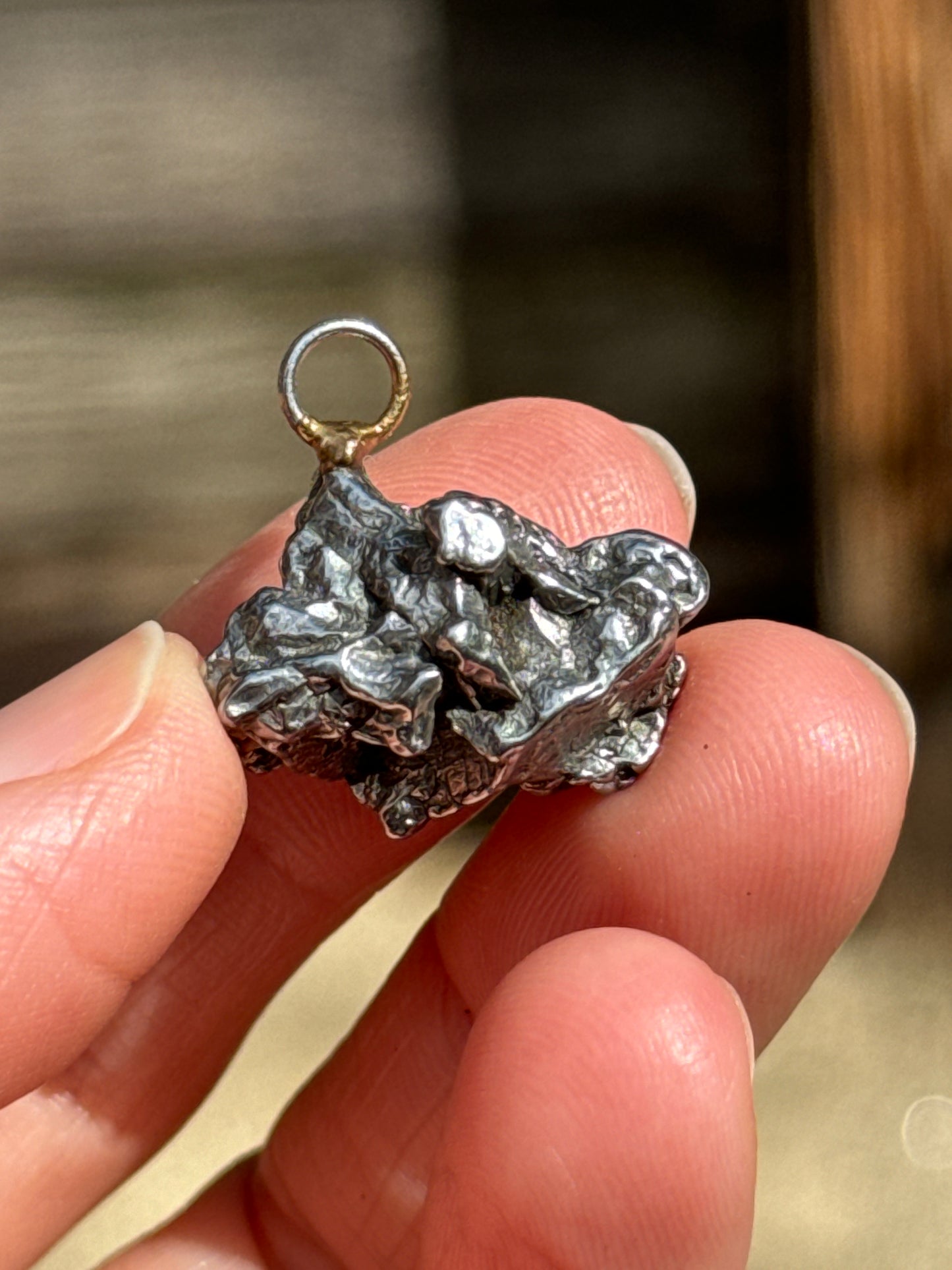 Iron Meteorite Pendant, 9g Argentina