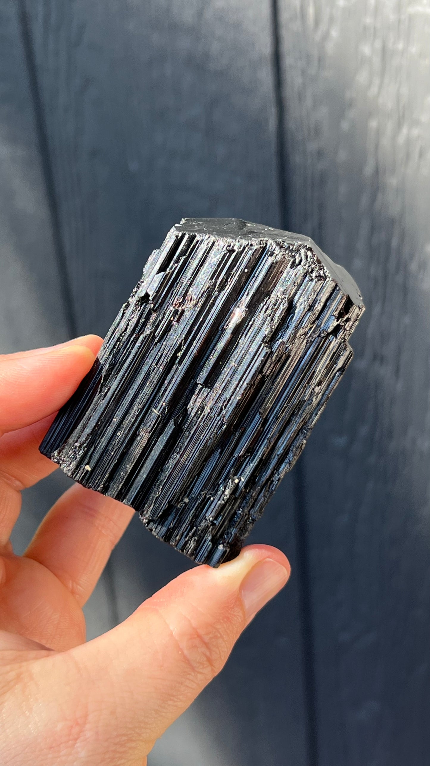 Black Tourmaline Crystal, Schorl, Namibia