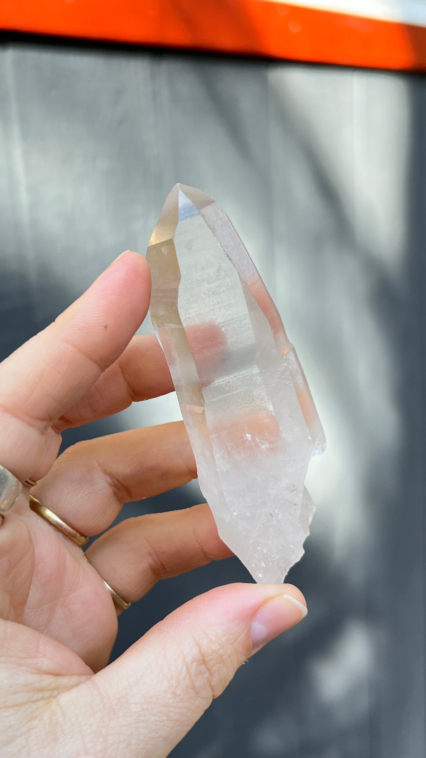 Clear Lemurian Recordkeeper Quartz, Brazil